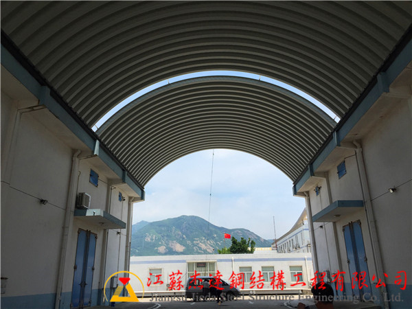 長樂直屬庫機(jī)械罩棚